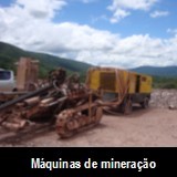 Avalia��o de m�quinas e equipamentos de minera��o